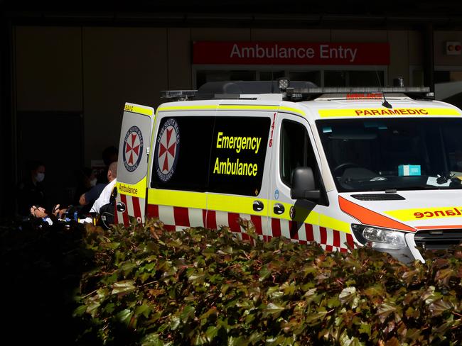 Ambulances will refuse to take patients out of hospital on Thursday. Picture: NCA NewsWire