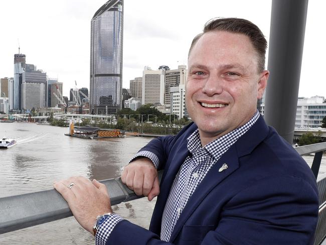 Lord Mayor Adrian Schrinner will launch the 2020 Goodwill Bridge Swing from the ledge of the bridge, in support of QLD not-for-profit Hear and Say.