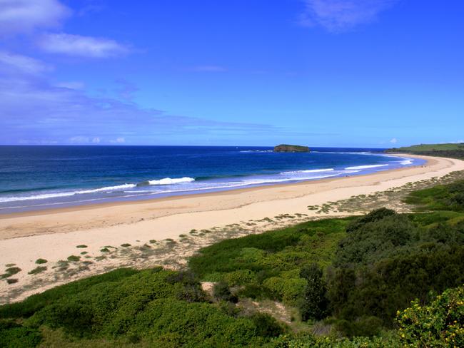 The clean and empty beaches at Crescent Head are a favourite with surfers and locals alike.