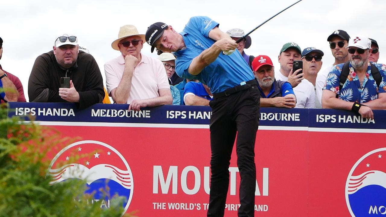 Ryggs Johnston on his way to winning the Australian Open. Picture: NewsWire / Blair Jackson