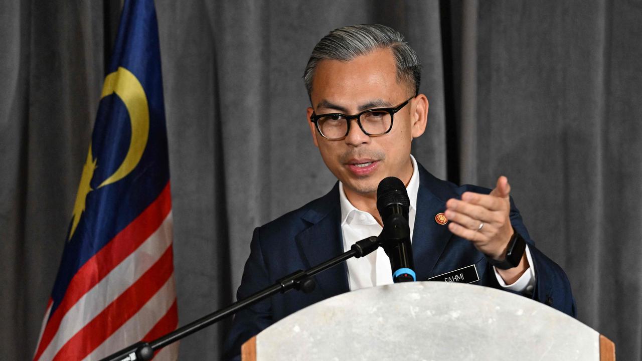 Malaysia's Minister of Communications Fahmi Fadzil announced the country has decided against hosting the 2026 Commonwealth Games. Picture: Mohd Rasfan/ AFP.