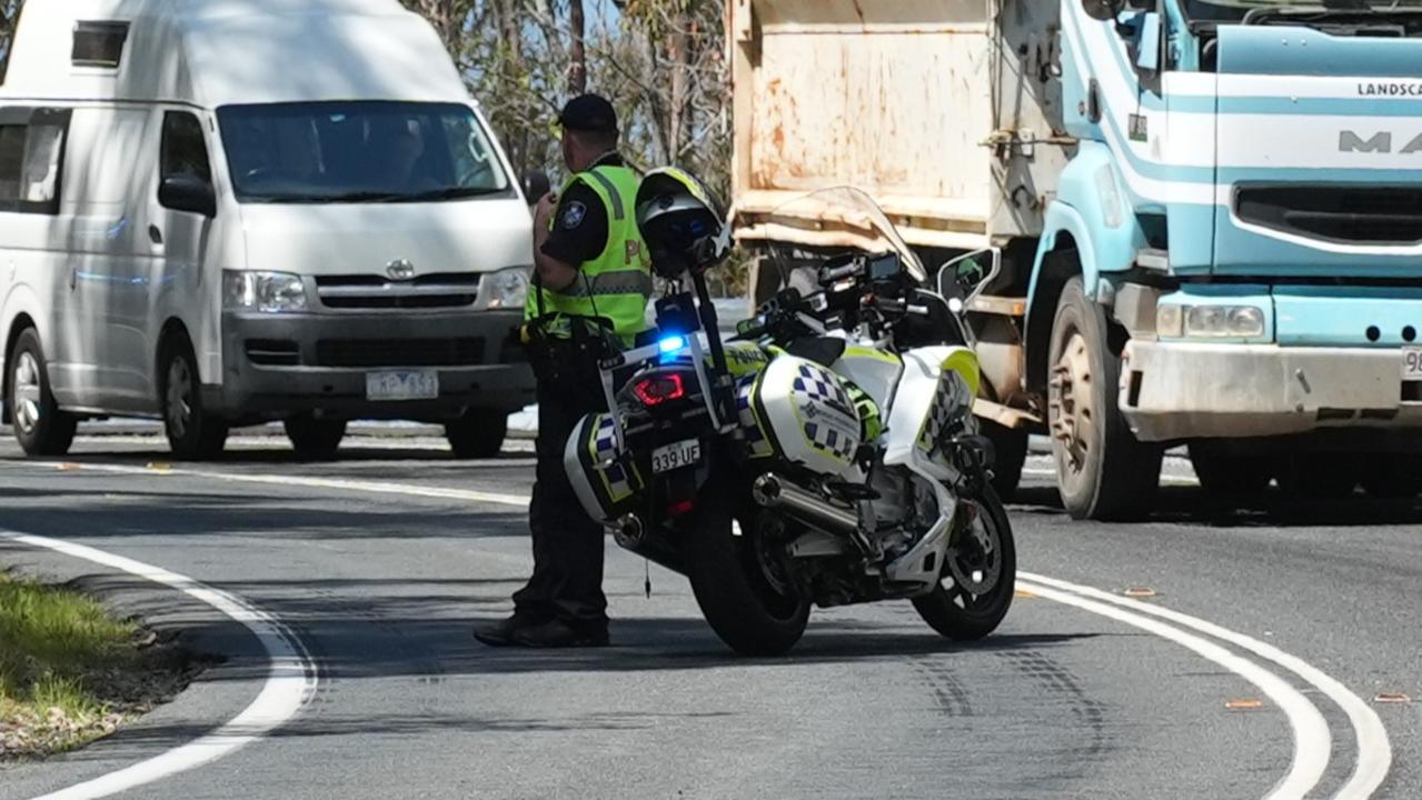 Police investigate serious crash near Clagiraba. Picture: Archive.