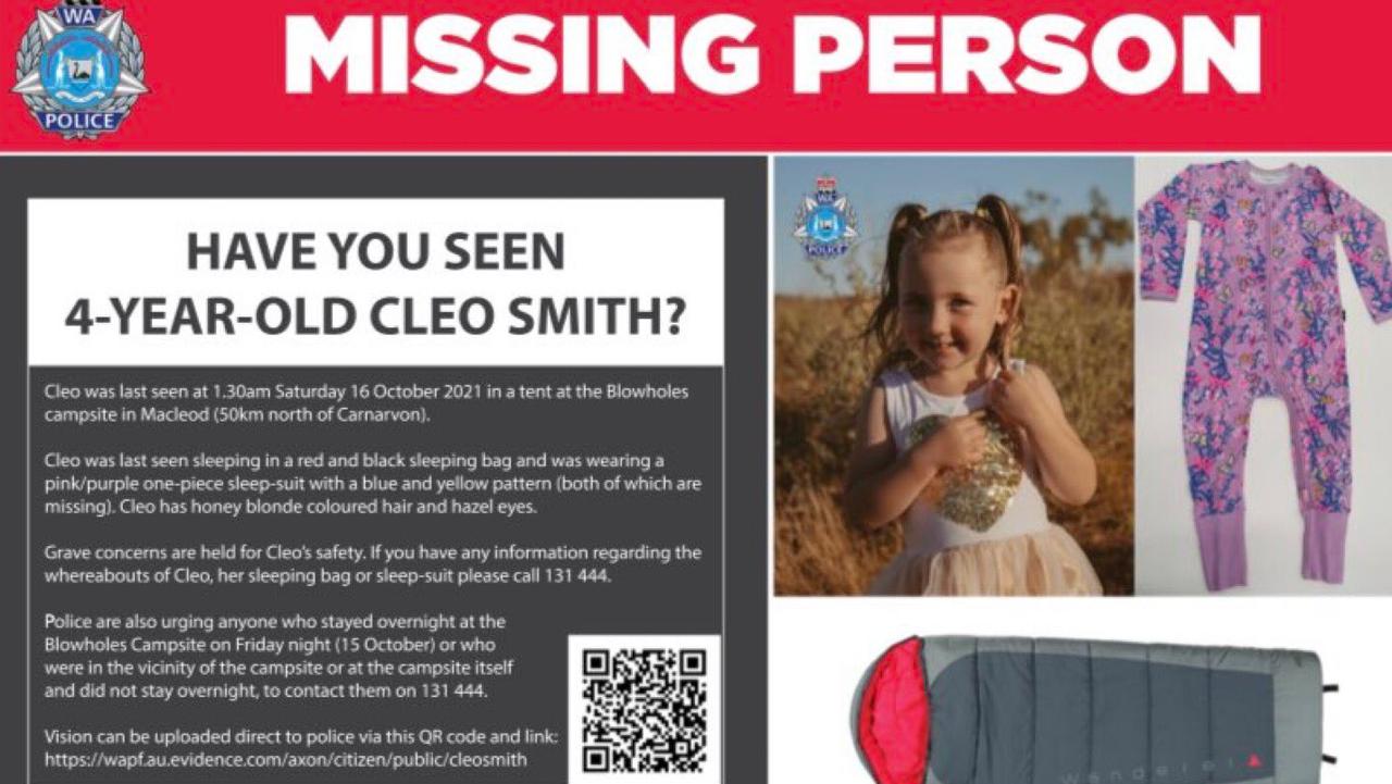 A $1m reward has been offered to anyone who can help solve the mystery. Picture: WA Police