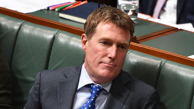 Attorney-General Christian Porter is among 18 federal MPs who will be singled out in the teacher’s campaign. Picture: AAP