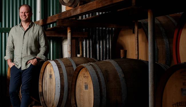 Tyrell Wines chief executive Chris Tyrell says the industry is “positive and excited” over the possibility of China’s tariffs being lifted. Picture: Nikki Short