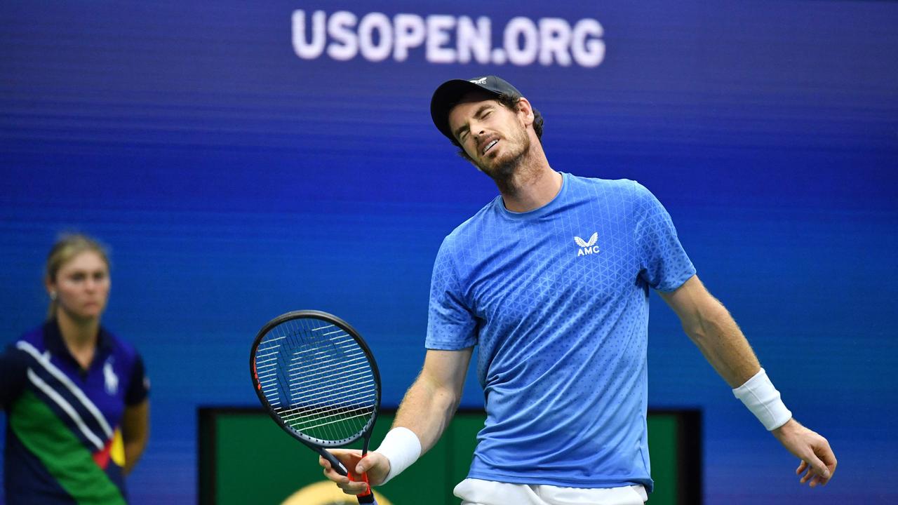 Andy Murray wasn’t just disappointed. Photo by ANGELA WEISS / AFP