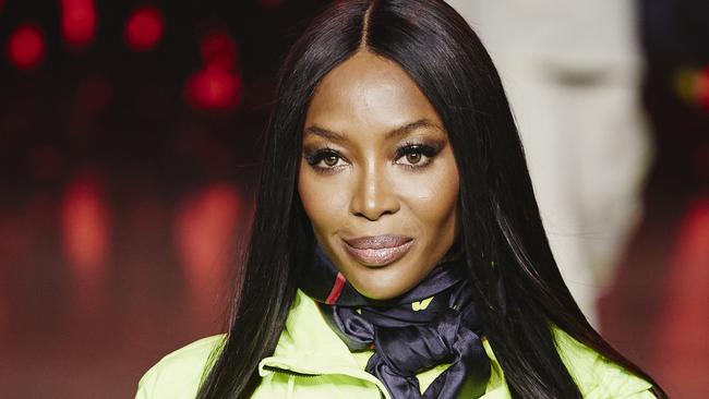 LONDON, ENGLAND - FEBRUARY 16: Naomi Campbell walks the runway at TOMMYNOW London Spring 2020 at Tate Modern on February 16, 2020 in London, England. (Photo by John Phillips/Getty Images for Tommy Hilfiger)