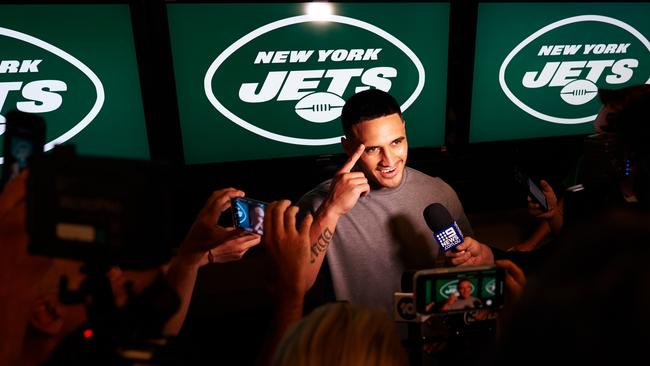 Valentine Holmes’ NFL campaign is set to end in January. Picture: James Keivom for News Corp Australia