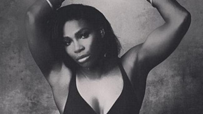 Serena Williams copped criticism for her ’Most Beautiful Women’ photo, which appeared in People magazine. Picture: People/Instagram.