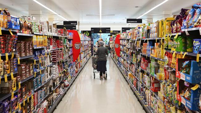 A new study has analysed just how healthy (and local) Australia’s packaged food supply really is. Picture: Brendon Thorne/Bloomberg via Getty Images