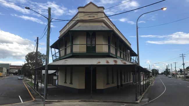 The Engineers’ Arms Hotel building in Maryborough.