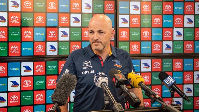 New Adelaide Crows head of football Adam Kelly says key decision will be delayed until next year. Picture: Brad Fleet