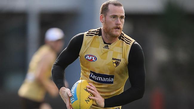 Jarryd Roughead missed the first eight weeks with a knee injury. Picture: Wayne Ludbey