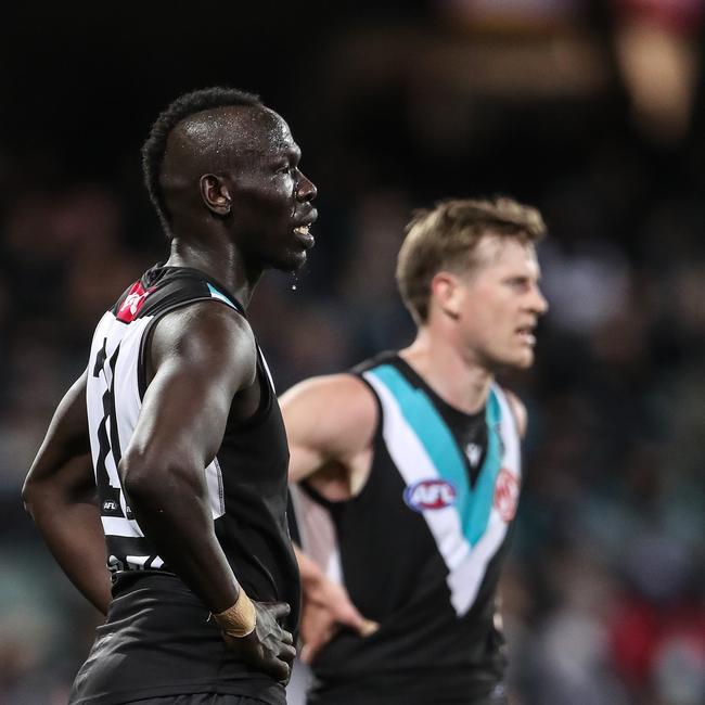 Aliir Aliir has backed Tom Jonas to regain his spot in the Power side quickly.