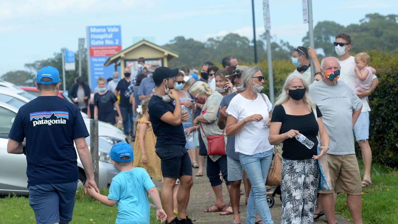 Some residents are being considered close contacts and forced to isolate regardless of their test result. Picture: NCA NewsWire / Jeremy Piper