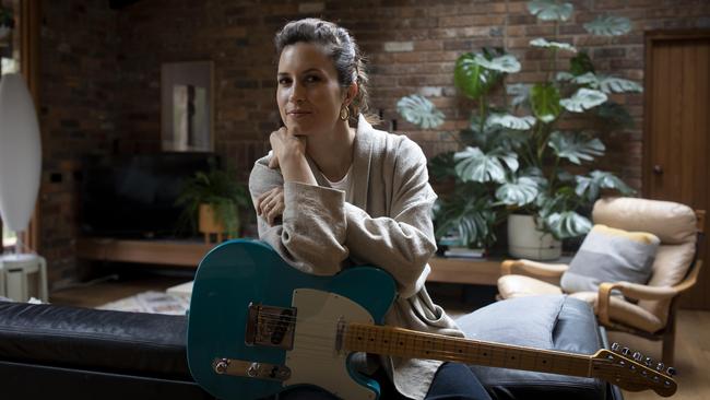 Missy Higgins at home in Warrandyte, Victoria earlier this week. Picture: Arsineh Houspian