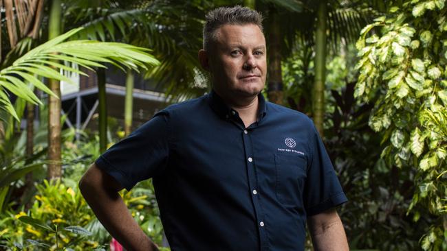 Steve Watkins at Daintree Eco Lodge in Far North Queensland. Picture: Sean Davey/Oculi