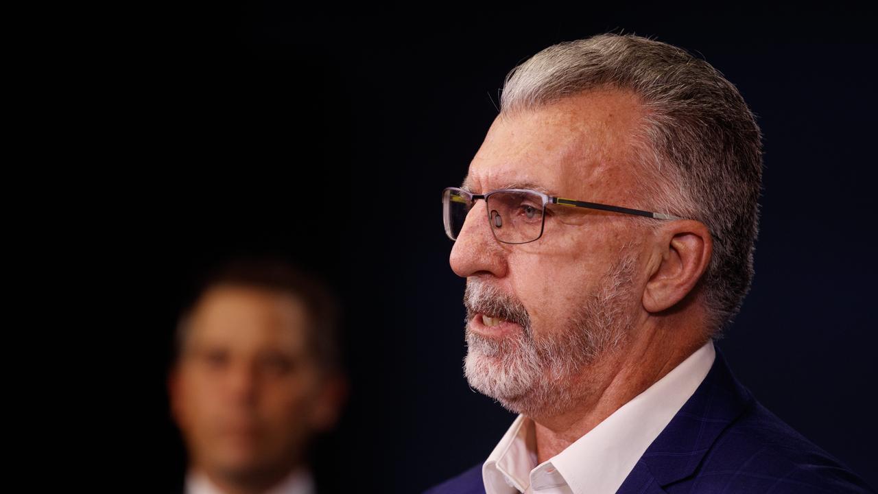 Health Services Union Secretary Gerard Hayes. Picture: NewsWire / Nikki Short