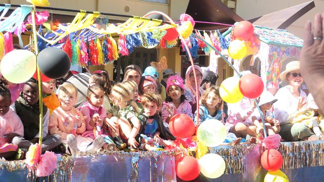 Muster organiser Eli Melky said the parade originally began as a celebration of the cattle industry but had turned into a big event for preschoolers over the years.