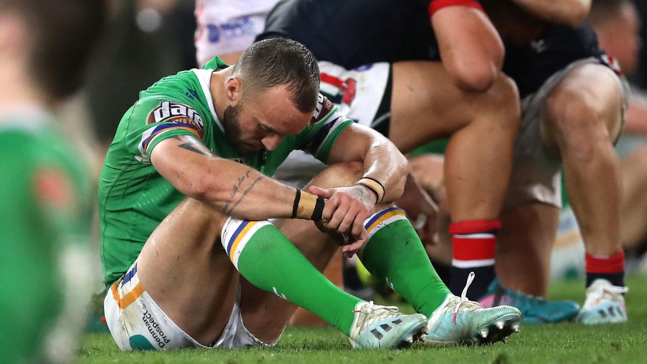 Canberra Raiders players Josh Hodgson has family back in England.