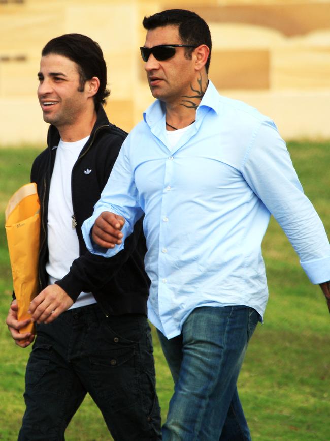 Fadi (left) and Sam Ibrahim in 2013.