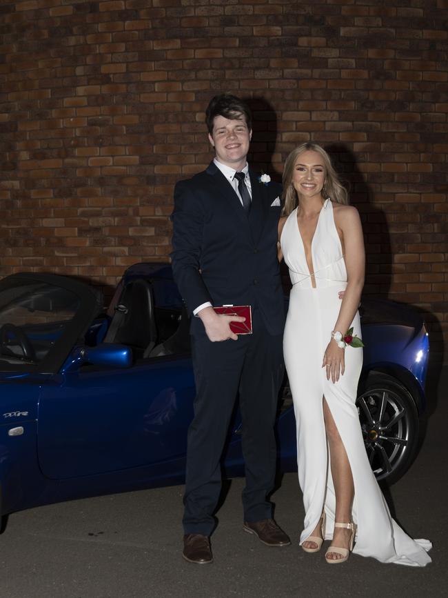 Toowoomba Grammar School senior formal held at Rumours. James Burrell and Michelle Phillips