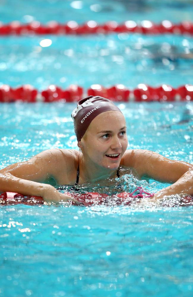 Former Tasmanian Ariarne Titmus has been making plenty of waves. Picture: AAP