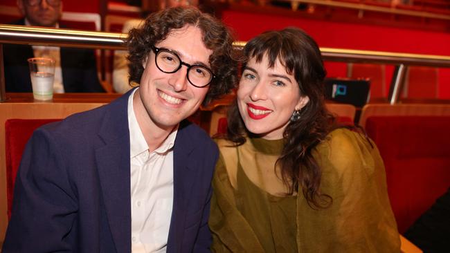 Jesse Mccart and Arika Crotty at the Screen Forever SPA Awards at The Star Gold Coast for Gold Coast at Large. Picture, Portia Large.