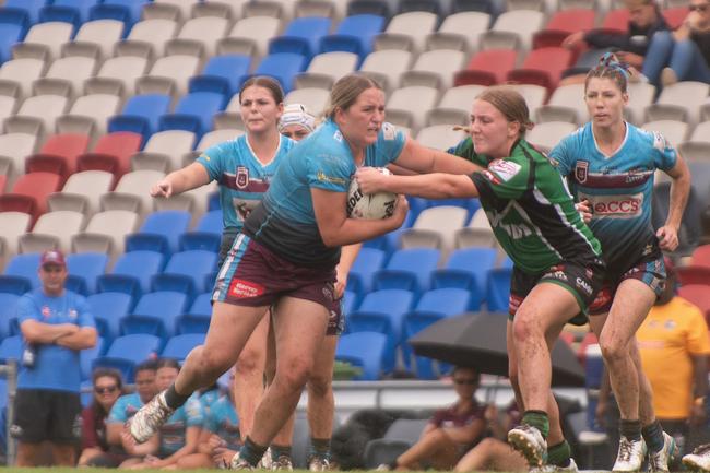 Mackay Cutters vs Townsville Blackhawks Harvey Norman U17's Saturday 22 February 2025 Picture:Michaela Harlow