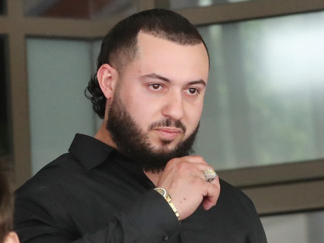 Co-accused Khaled Haddara set upon Mr Vidovic before Suliman threw a coward punch. Picture: NCA NewsWire