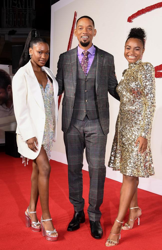 Will Smith was looking sharp at his London premiere. Picture: Jeff Spicer/Getty Images for Warner Bros