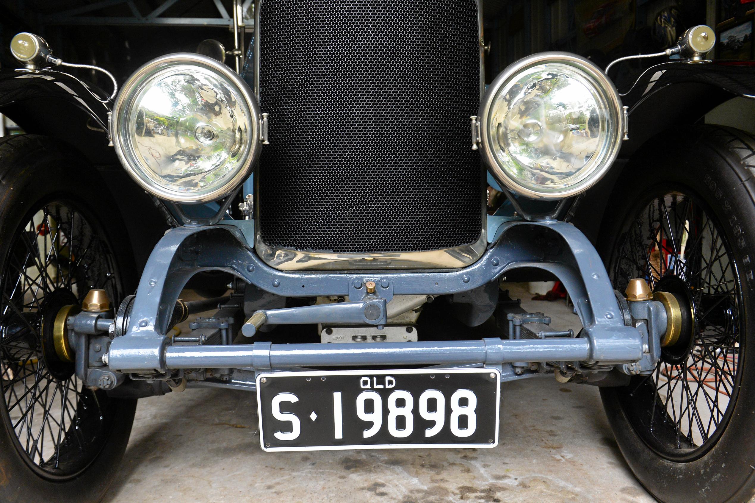 MY RIDE: 1919 D-Type Vauxhall. Owned by Michael Kenward. Picture: John McCutcheon