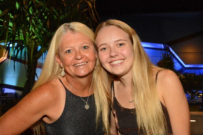 Jenny and Kaitlin Barwick at grand opening of HOTA Gallery, Bundall. Picture: Regina King