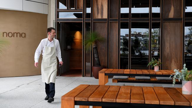 Noma is temporarily occupying one of the nation’s most prestigious new restaurant sites.