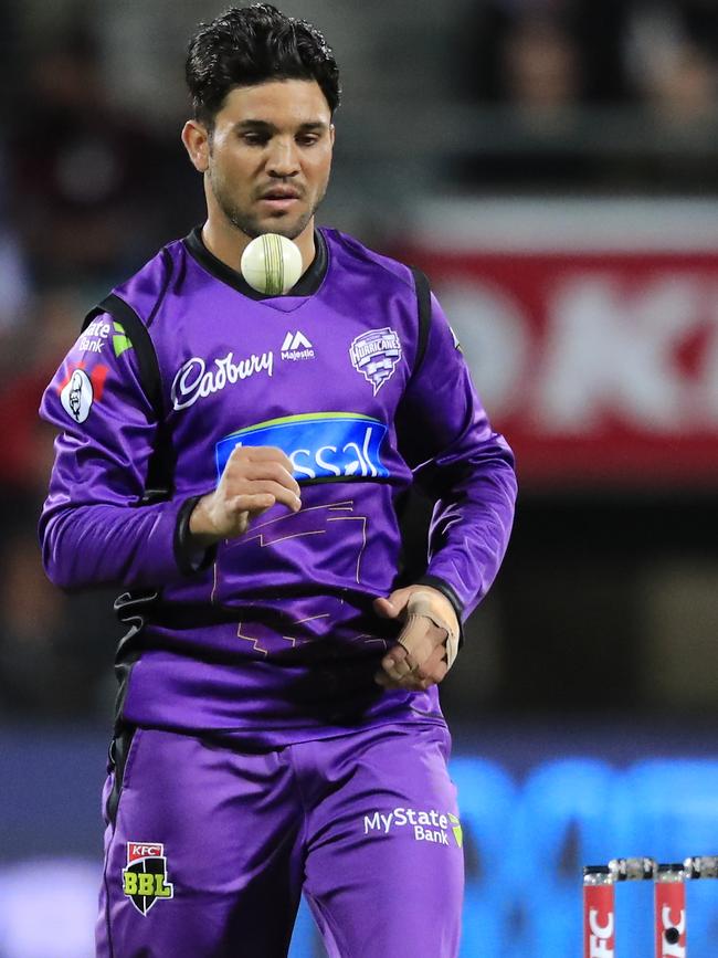 Qais Ahmad will return for the Hurricanes for BBL|09. Picture: AAP