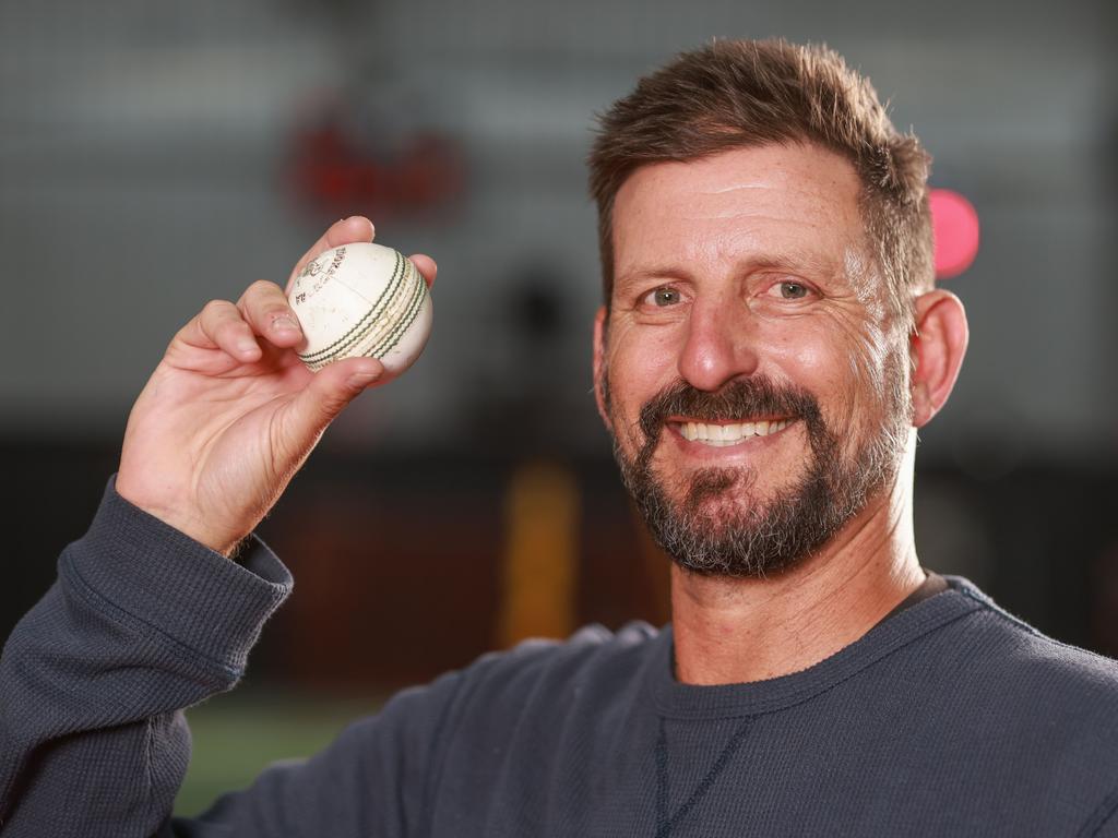 Former Test bowler Michael Kasprowicz. Picture: Peter Wallis