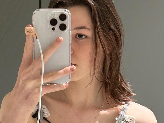 For Katya, she admits her anorexia was a way to control something in an out-of-control world during the pandemic. Picture: Supplied