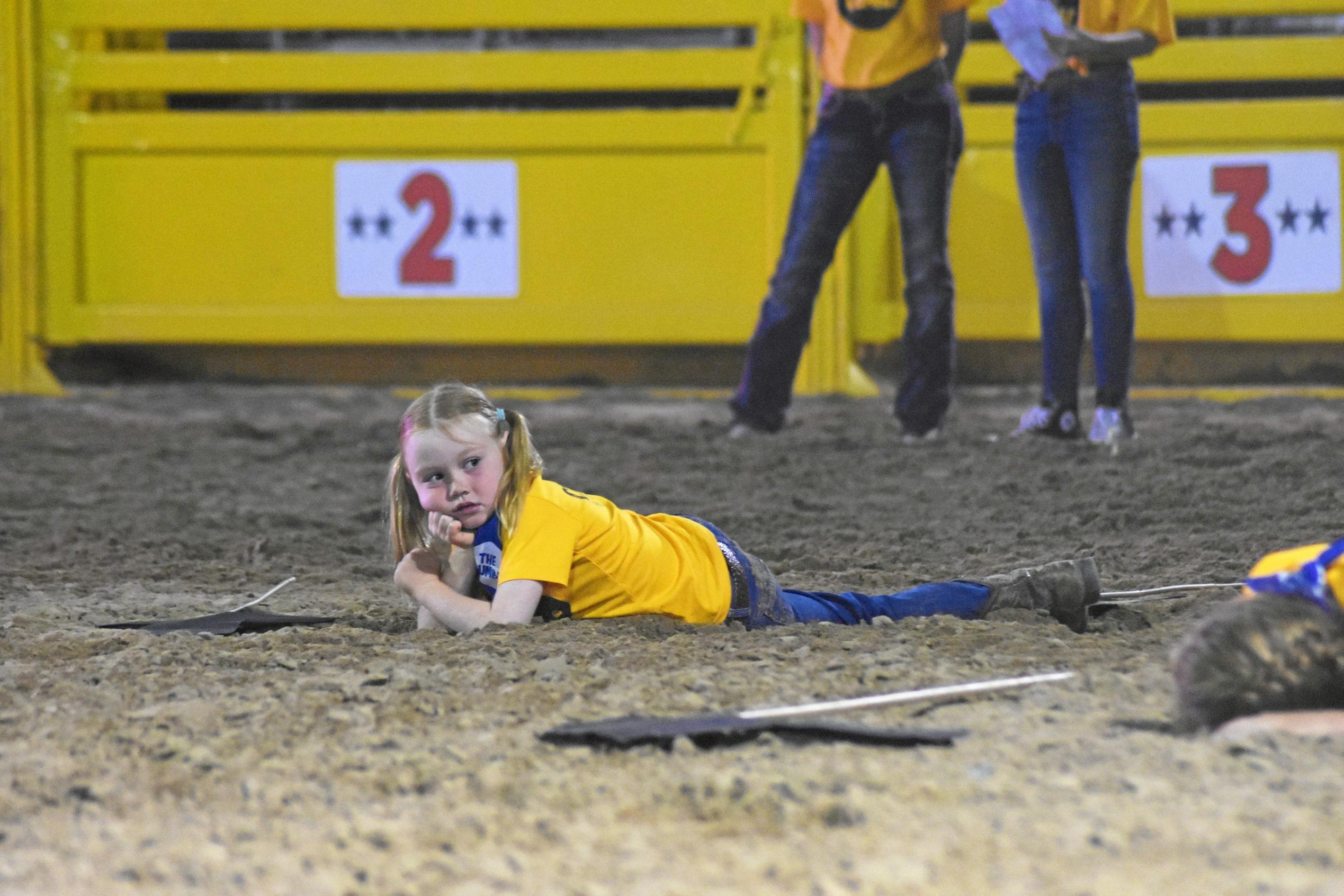 Kids of the Maranoa in the Easter Rumble. Picture: Jorja McDonnell