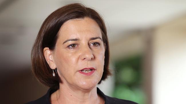 Queensland Liberal National Party Leader Deb Frecklington says she doesn’t think the laws need to change. Picture: AAP/Jono Searle