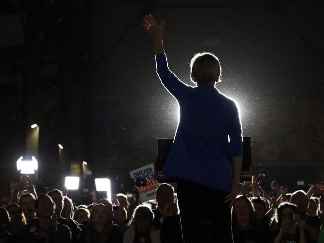 Elizabeth Warren is still being considered as Joe Biden’s running mate. Picture: AP