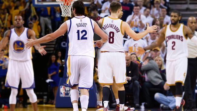 How much will Andrew Bogut and Matthew Dellavedova feature in the NBA Finals.