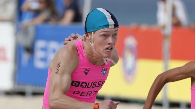 A Devonport speedster at the Australian youth championships.