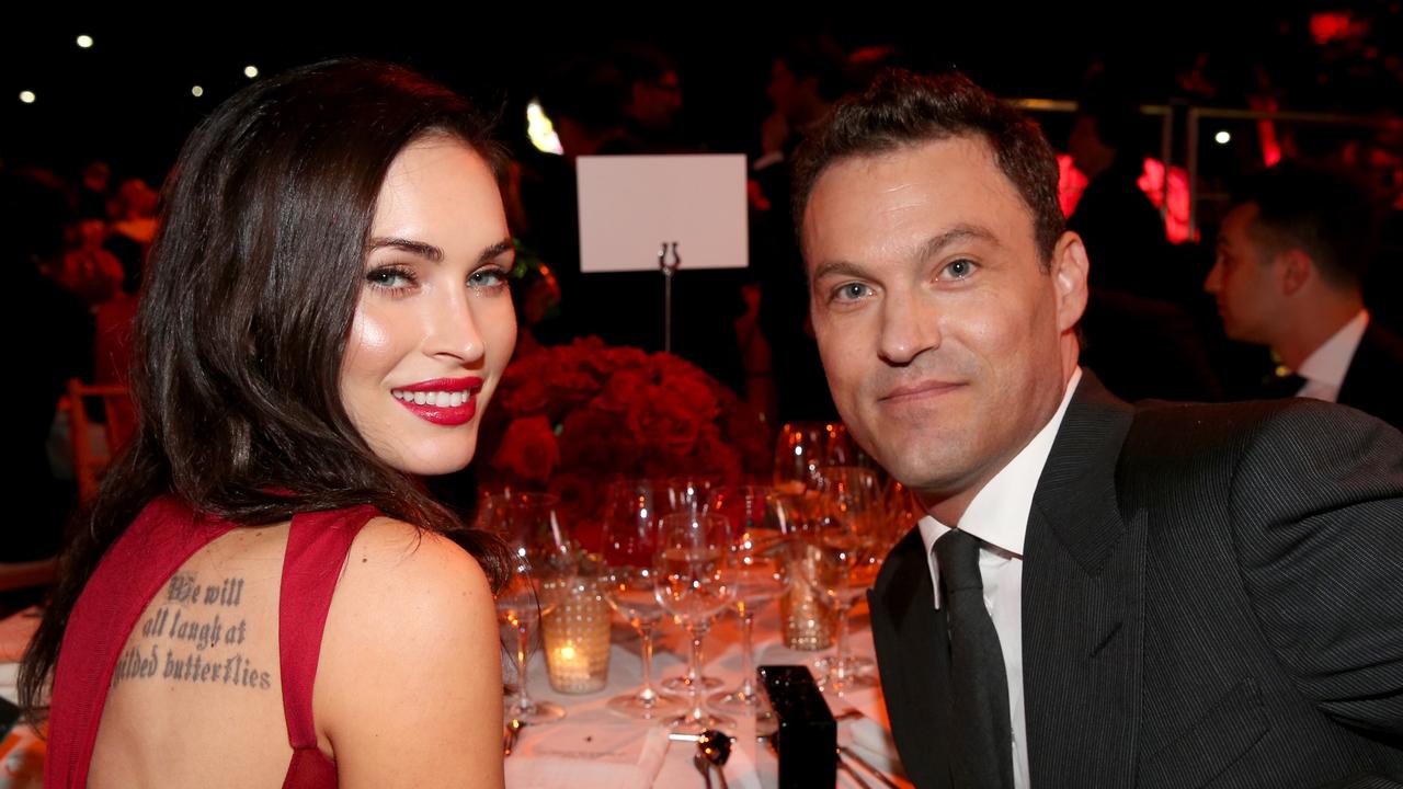 Megan Fox and Brian Austin Green in 2014. Picture: Jonathan Leibson/Getty Images