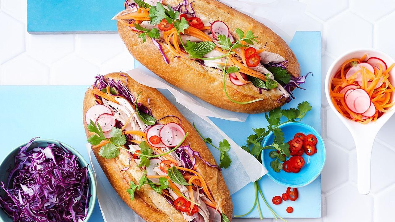 Colin Fassnidge shares his chicken banh mi recipe. Picture: Supplied