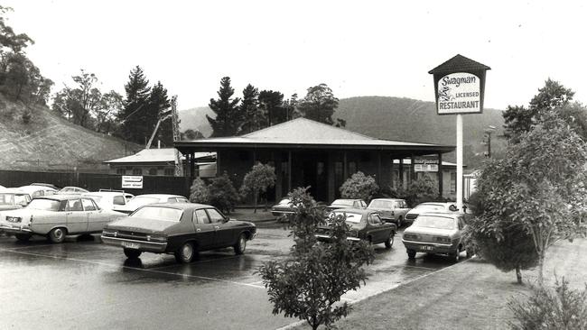 The Swagman restaurant in Ferntree Gully in 1978.