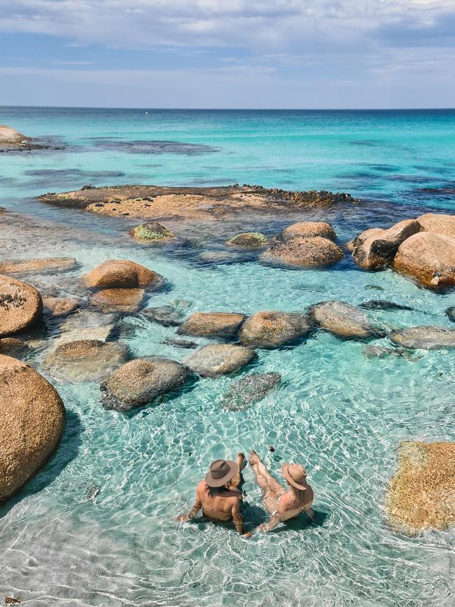 Picnic Rocks, Mt William National Park. Picture: Jamie Douros &amp; Camille Helm