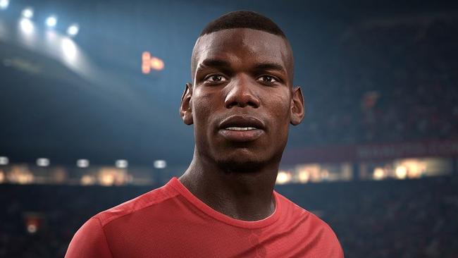 Paul Pogba on FIFA 17.