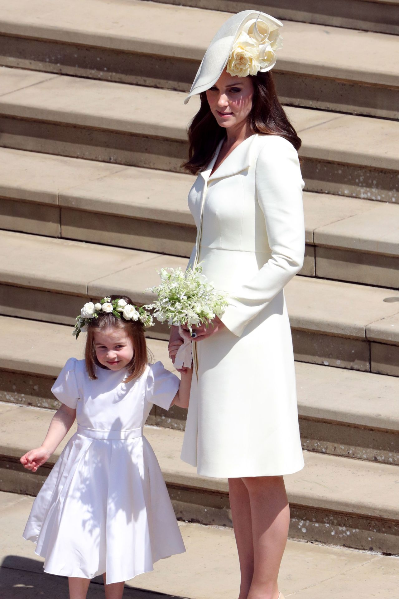 <p><em>Image credit: Getty Images</em></p><h2>2018</h2><p>Kate wears Alexander McQueen at the wedding of Prince Harry, Duke of Sussex and Meghan, Duchess of Sussex.</p>