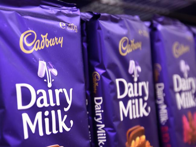 A stock image of Cadbury chocolates in a new Woolworths supermarket in Everton Park in Brisbane's northern suburbs, Monday, May 11, 2015. (AAP Image/Dan Peled) NO ARCHIVING