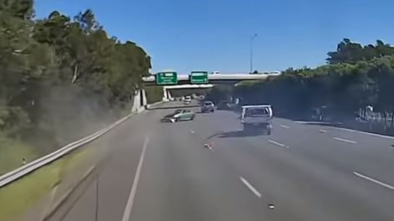 Dash Cam Owners Australia share shocking M1 crash Gold Coast Bulletin